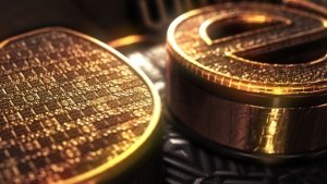 Gold Treasure Logo Video Displays template preview
