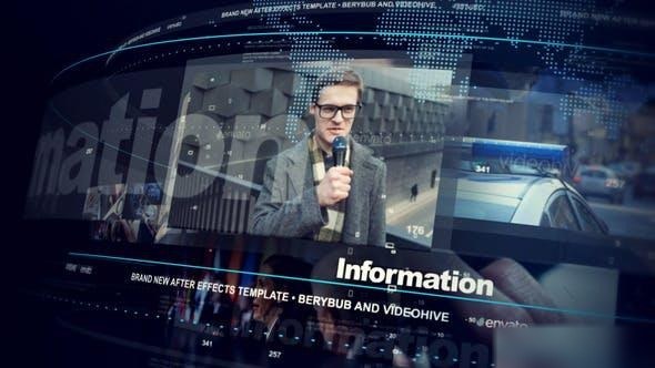 Videohive News Vision Openers template preview