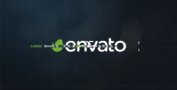 Videohive Abstract Glitch - Logo Reveal Logo Stings template preview