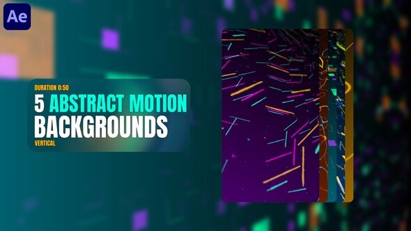 Videohive Abstract Motion Backgrounds Elements template preview
