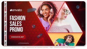 Videohive Triangles Sale Promo Product Promo template preview