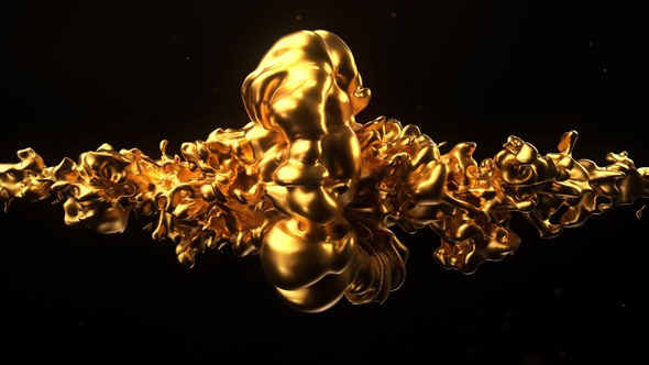 Videohive Gold Logo Intro Logo Stings template preview
