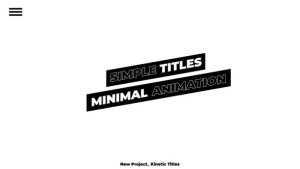 Videohive Kinetic Titles | After Effects 37665280 Titles template preview