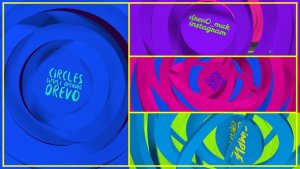 Videohive Circles Simple Opening/ Transitions/Minimal Logo/ Youtube Clean Intro/ Cartoon Kid TV/ Corp/ IGTV Openers template preview