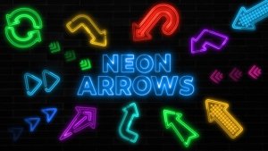 Videohive Animated Neon Arrows Package 1 Elements template preview