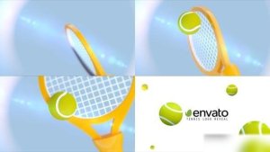 Videohive Tennis Logo Logo Stings template preview
