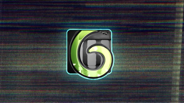 Videohive Split Glitchy Logo Reveal Logo Stings template preview