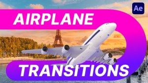 Videohive Airplane Transitions v2 Elements template preview