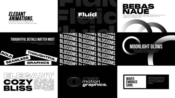 Videohive Big Typography _AE Video Displays template preview