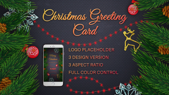 Christmas Instagram Stories And Posts Video Displays template preview