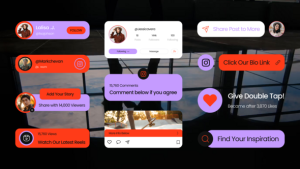 Videohive Instagram Social Media Lower Third Elements template preview