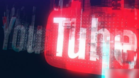 Videohive Glitchy Logo Reveal 37903862 Logo Stings template preview