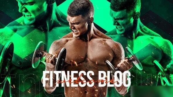 Videohive Fitness Blog Opener Openers template preview