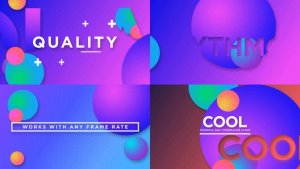 Videohive Colorful Typo Opener Openers template preview