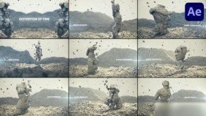Videohive Distortion Of Time for After Effects Openers template preview