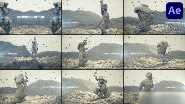 Videohive Distortion Of Time for After Effects