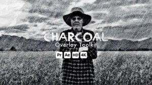 Videohive Charcoal Overlay Toolkit Elements template preview
