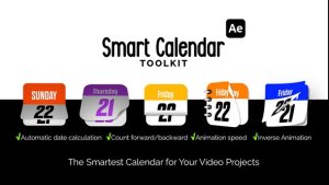 Videohive Smart Calendar Toolkit Elements template preview