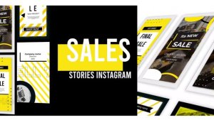 Videohive Sales Stories Instagram Product Promo template preview