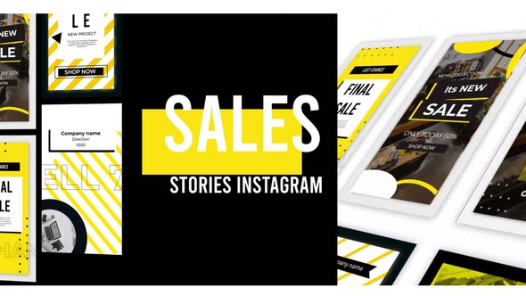 Videohive Sales Stories Instagram Product Promo template preview