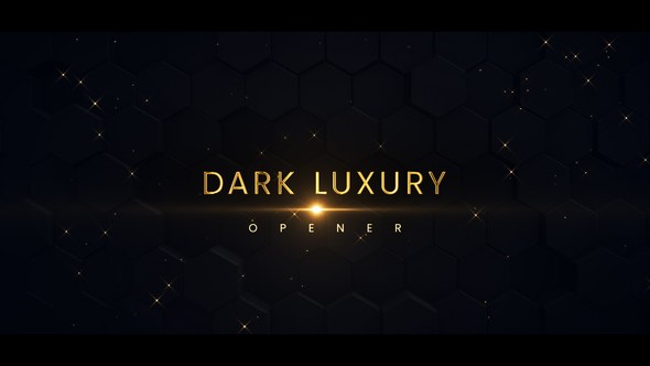 Videohive Dark Luxury Titles 52683297 Titles template preview