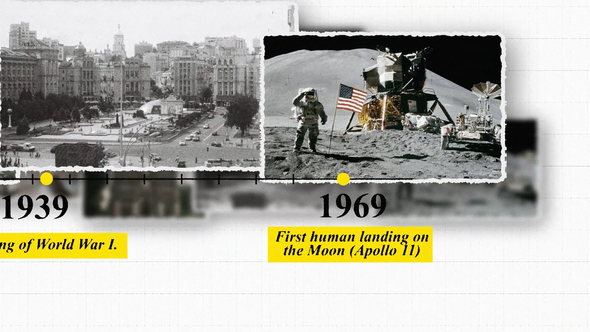 Videohive History Timeline 59879575 Logo Stings template preview