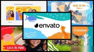 Videohive Cartoon Kids Slideshow || After Effects Openers template preview
