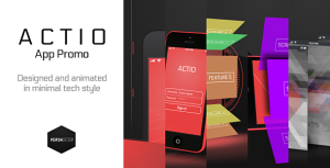 Actio Video Displays template preview