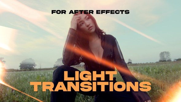 Videohive Flash Light Transitions and Overlays Elements template preview