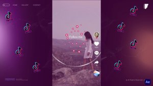 Videohive Creative and Modern TikTok Elements Elements template preview