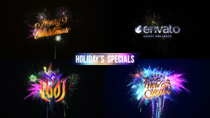 Videohive Fireworks & Explosion Logo Logo Stings template preview