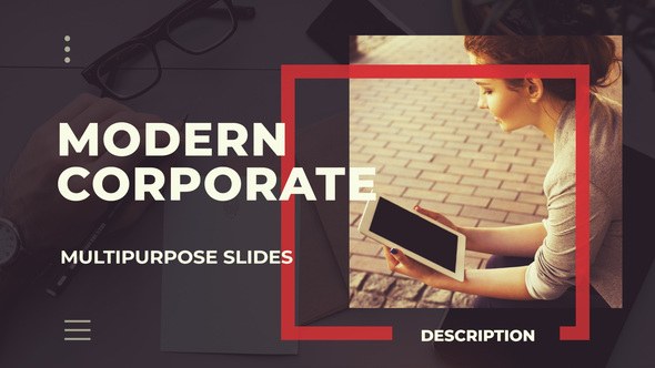 Videohive Corporate Slideshow 22921083 Video Displays template preview