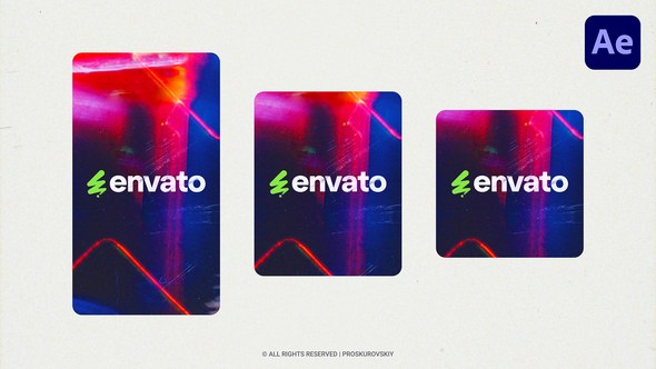 Videohive Vertical Abstract Logo Logo Stings template preview