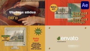 Videohive Vintage Retro Slides | After Effects Openers template preview