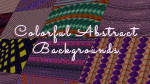 Videohive Colorful Abstract Forms Backgrounds Elements template preview