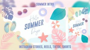 Videohive Intro - Summer Intro Titles template preview