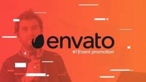 Event promotion Video Displays template preview