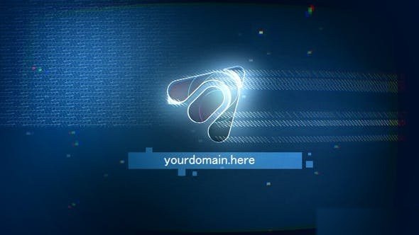 Videohive Quick Glitch Logo Reveal 38536836 Logo Stings template preview