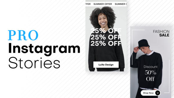 Videohive Pro Instagram Stories Product Promo template preview