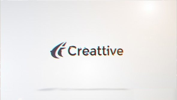 Videohive Clean Glitch Logo 11449838 Logo Stings template preview