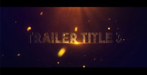 Trailer Title 3 Video Displays template preview