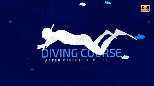 Videohive Diving School Openers template preview