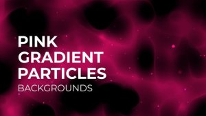 Videohive Pink Gradient Particles Background Animated Pack Elements template preview