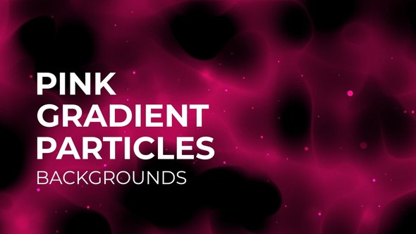 Videohive Pink Gradient Particles Background Animated Pack Elements template preview