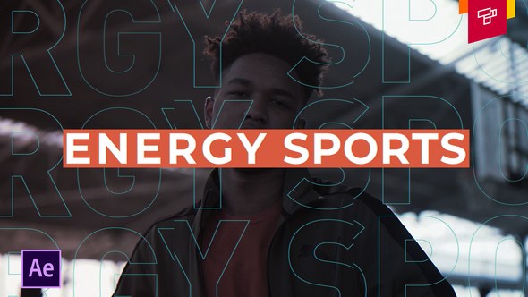 Videohive Energy Sports Intro Video Displays template preview