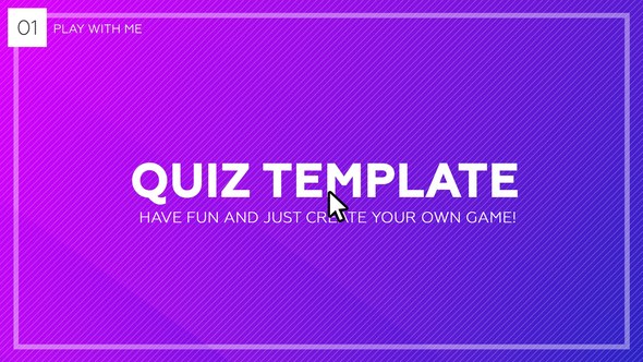 Videohive Quiz / Trivia Template Openers template preview