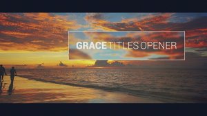 Grace // Titles Opener Video Displays template preview