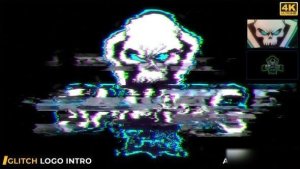Videohive Digital Logo Glitch Reveal Logo Stings template preview