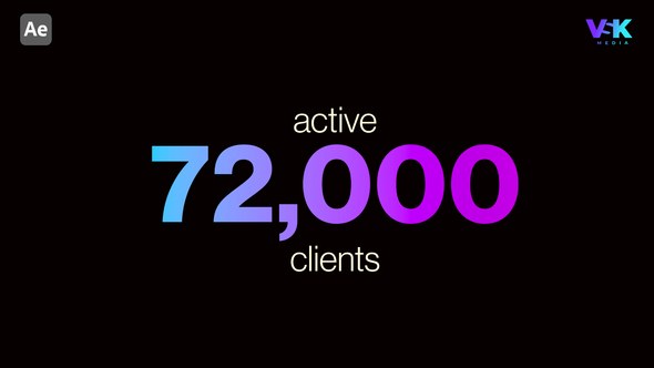 Videohive Number Counter 59813656 Titles template preview