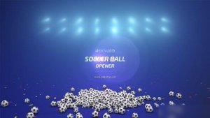 Videohive Soccer Ball Opener Openers template preview